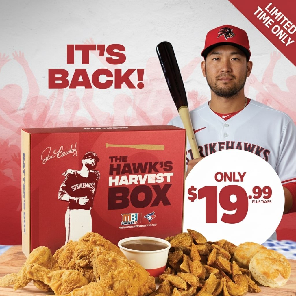 It's Back! Hawk's Box Promotion