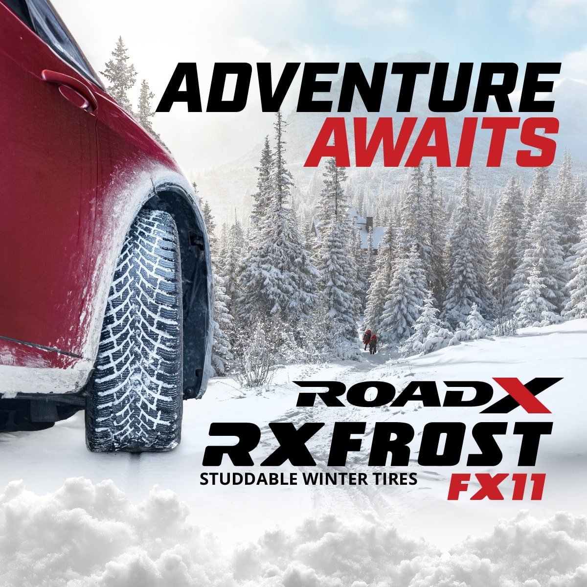 Adventure Awaits - RoadX Winter Tires